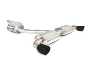 Scorpion Exhaust Res Cat-Back (Black) Volkswagen Scirocco R 2009-2017