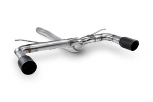 Scorpion Exhaust Non-Resonated Half System Daytona Black Ceramic Tailpipe BMW 435D F32 Including xDrive 2013-2020