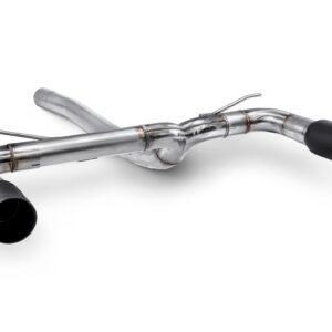 Scorpion Exhaust Non-Resonated Half System Daytona Black Ceramic Tailpipe BMW 435D F32 Including xDrive 2013-2020