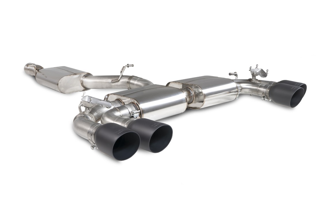 Scorpion Exhaust Resonated GPF Back System With Valves Daytona Black Ceramic Tailpipe CUPRA Formentor VZ 4Drive 310 & 333hp 2020-2026