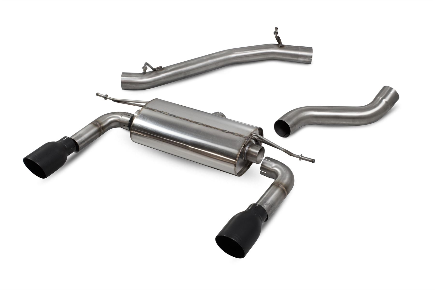 Scorpion Exhaust Non-Res Cat-Back Non-Valved Audi TT MK3 2.0 TFSi Quattro Coupe Non-GPF Model 2014-2019