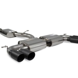 Scorpion Exhaust Res Cat-Back No-Valves Volkswagen Golf R MK7.5 Facelift GPF & Non-GPF Models 2017-2020