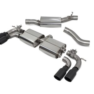 Scorpion Exhaust Res Cat/GPF-Back System With Valves Audi S3 2.0T 8V 3-Door/Sportback Pre-facelift 2013-2016