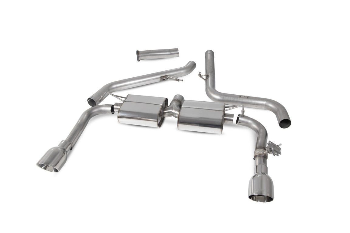 Scorpion Exhaust Non-Resonated GPF-Back With Electronic Valve Daytona Tailpipe Hyundai i30N Performance GPF Model 2019-2022