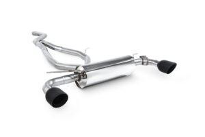 Scorpion Exhaust Cat-Back Daytona Black Ceramic Tailpipe Toyota Supra A90 3.0T ROW Non-GPF Model 2019-2026