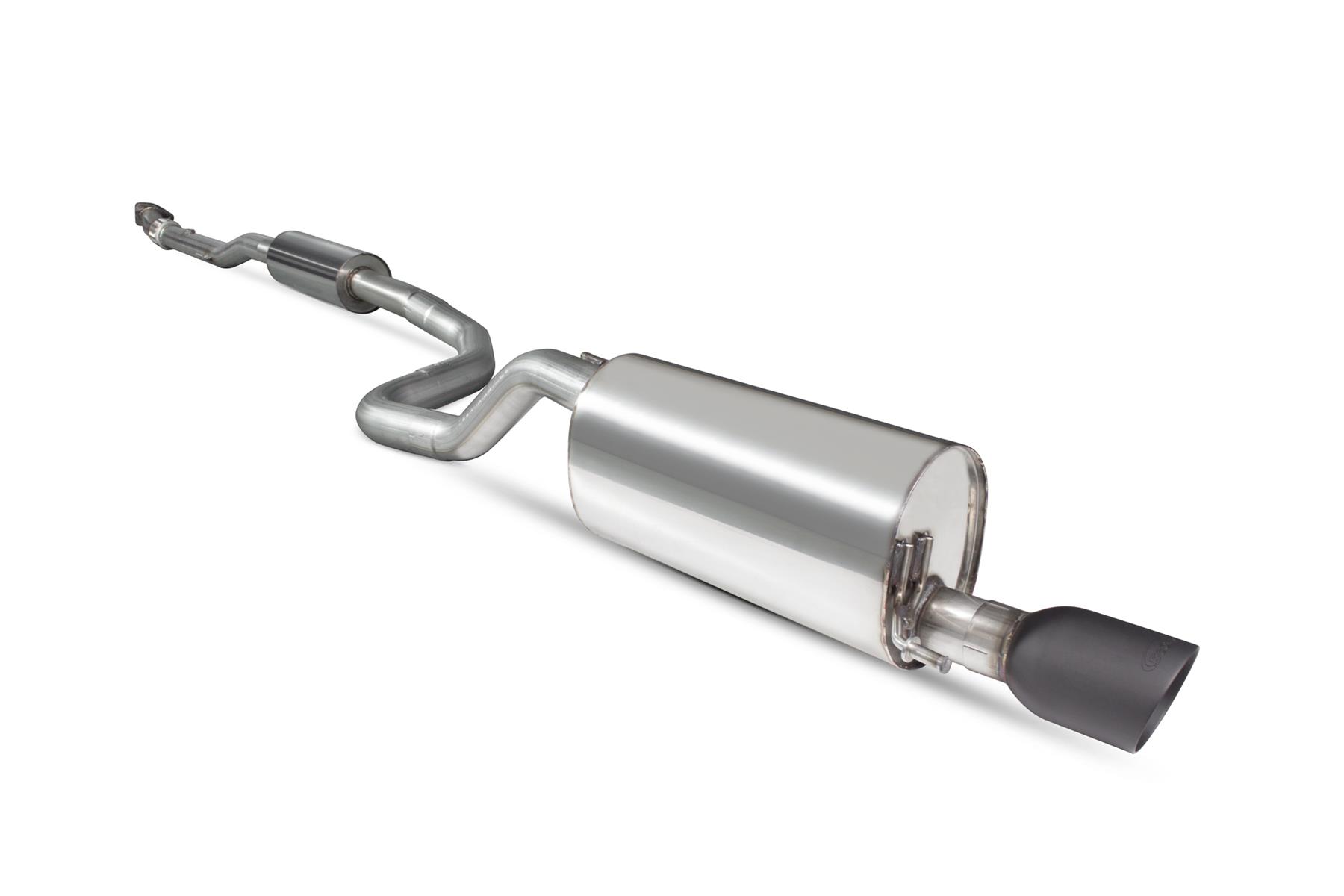 Scorpion Exhaust Res Cat-Back (Black) Vauxhall Corsa E 1.4 2014-2019