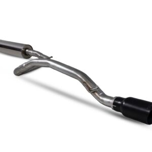 Scorpion Exhaust Resonated Cat-Back System Daytona Black Ceramic Tailpipe Volkswagen UP! 1.0 TSI Including 3/5-Door Models 2018-2024