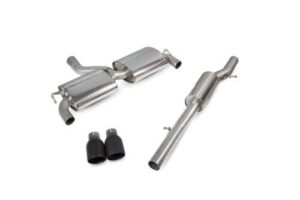 Scorpion Exhaust Res Cat-Back (Black) Volkswagen Golf Mk4 R32 2003-2005