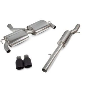 Scorpion Exhaust Res Cat-Back (Black) Volkswagen Golf Mk4 R32 2003-2005