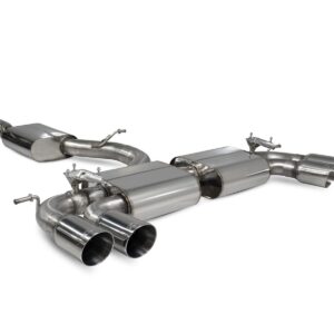 Scorpion Exhaust Res Cat-Back Valved Volkswagen Golf R MK7.5 Facelift GPF & Non-GPF Models 2017-2020