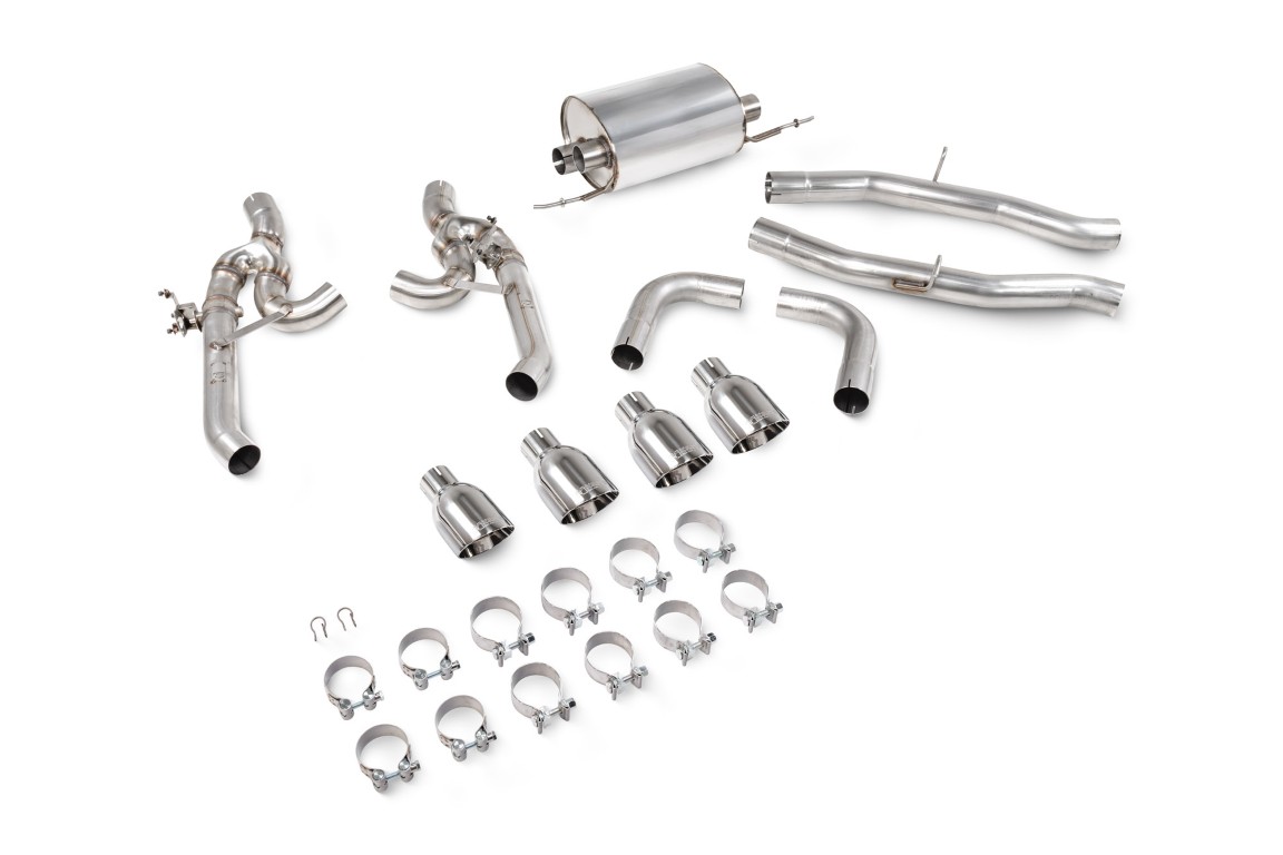 Scorpion Exhaust Half System With Valves Daytona Tailpipe BMW X4M LCI Non-GPF Model Incl. Competition 2022-2025