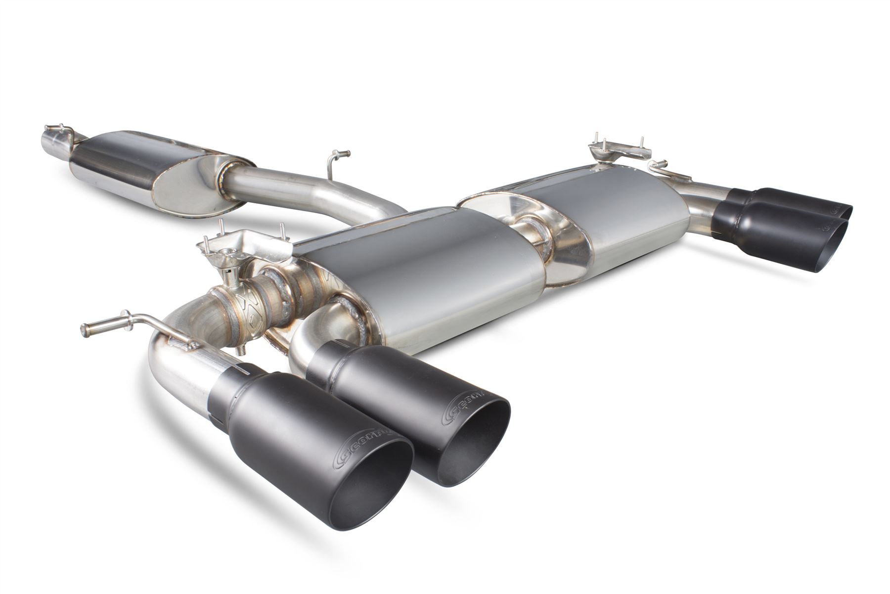 Scorpion Exhaust Res Cat-Back Valved Volkswagen Golf MK7 R 2014-2016