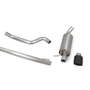 Scorpion Exhaust Non-Res Cat-Back (Black) Renault Twingo RenaultSport 133 2008-2013