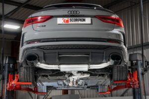 Scorpion Exhaust Non-Res GPF-Back System With Valves Audi RSQ3 (F3) 2019-2026
