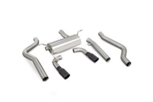 Scorpion Exhaust Non-Res Cat-Back Valved (Black) BMW M240i F22/F23 Including X-Drive 2016-2018