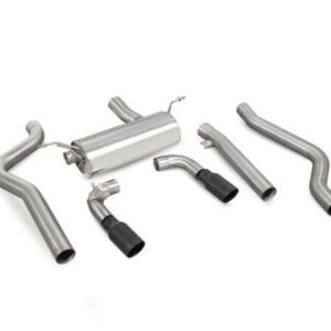 Scorpion Exhaust Non-Res Cat-Back Valved (Black) BMW M240i F22/F23 Including X-Drive 2016-2018
