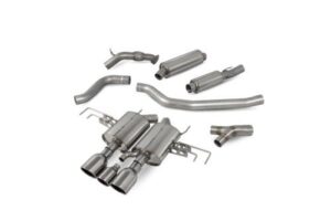 Scorpion Exhaust Res Cat-Back Honda Civic Type R FK8 R/H Drive Non-GPF Model 2017-2019