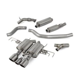 Scorpion Exhaust Res Cat-Back Honda Civic Type R FK8 R/H Drive Non-GPF Model 2017-2019