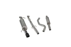 Scorpion Exhaust Res Cat-Back (Black) Vauxhall Corsa E 1.0 Turbo Non-GPF Model 2014-2019