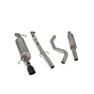 Scorpion Exhaust Res Cat-Back (Black) Vauxhall Corsa E 1.0 Turbo Non-GPF Model 2014-2019