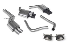 Scorpion Exhaust Resonated Half System Audi RS6 Avant C7 2013-2018