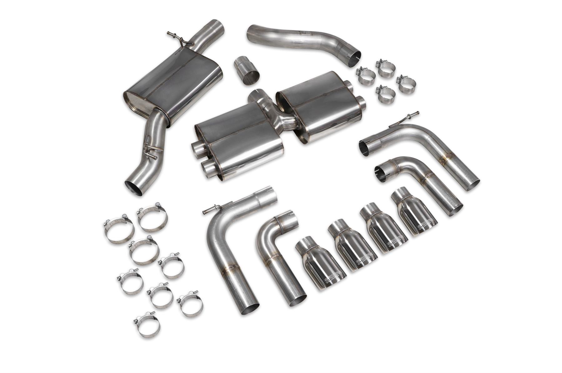 Scorpion Exhaust Resonated Cat-GPF Without Valves Audi S3 Saloon 8V 2013-2020