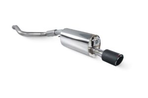 Scorpion Exhaust Resonated Cat Back System Carbon Ford Fiesta ST150 2004-2008