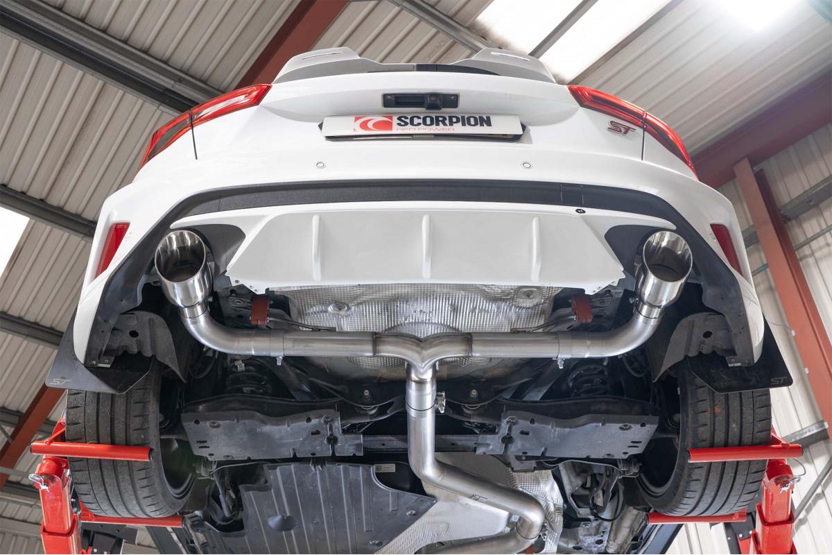 Scorpion Exhaust Predator GPF-Back System Daytona Ford Focus ST Mk4 2019-2025