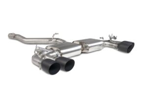 Scorpion Exhaust Non-Res GPF Back System With Valves Daytona Black Ceramic Tailpipe CUPRA Formentor VZ 4Drive 310 & 333hp 2020-2026
