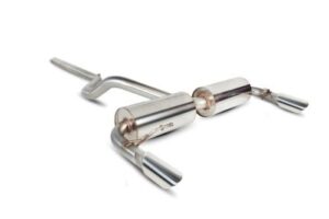 Scorpion Exhaust Non-Res Cat-Back Twin Renault Clio MK3 197 Sport 2.0 16v 2006-2009