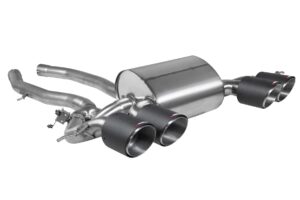Scorpion Exhaust Half System Carbon Ascari Trims BMW M3 G80 Competition GPF Model 2021-2026