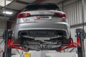 Scorpion Exhaust Res Cat-Back Without Audi RS3 8V Sportback Pre-Facelift 2015-2017