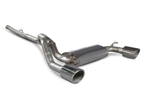 Scorpion Exhaust Cat-Back Non-Valved Ford Focus MK3 RS Non-GPF Model 2016-2019