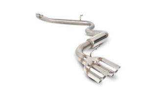 Scorpion Exhaust Non-Res Cat-Back Twin Audi TT Mk2 2.0 Tdi Quattro (Not Cabriolet) Non-GPF Model 2009-2014