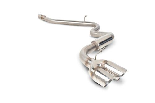 Scorpion Exhaust Non-Res Cat-Back Twin Audi TT Mk2 2.0 Tdi Quattro (Not Cabriolet) Non-GPF Model 2009-2014