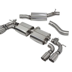 Scorpion Exhaust Res Cat/GPD-Back System With Valves Audi S3 2.0T 8V 3-Door/Sportback Pre-facelift 2013-2016