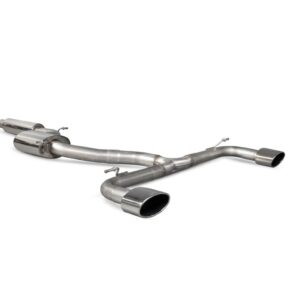 Scorpion Exhaust Resonated Cat/GPF-Back System EVO R Tailpipe Seat Leon Cupra 2.0 Tsi 280/290/300 GPF Models 2014-2020