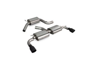 Scorpion Exhaust Resonated Cat-Back System Black Volkswagen Golf GTI Mk6 Edition 35 2009-2013