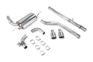 Scorpion Exhaust Cat-Back System With Electronic Valve Indy Tailpipe Ford Focus MK3 RS Non-GPF Model 2016-2019