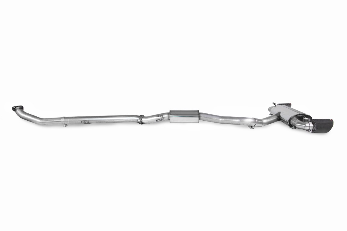 Scorpion Exhaust Resonated GPF Back System Ascari Tailpipe Toyota Yaris GR Circuit Pack Pre-Facelift 2020-2024