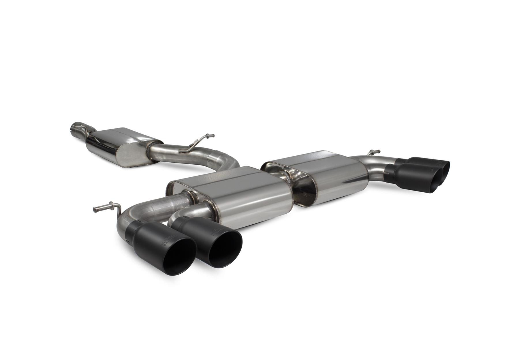 Scorpion Resonated Cat/GPF-Back system Volkswagen Golf R MK8/8.5 GPF Model 2021-2026